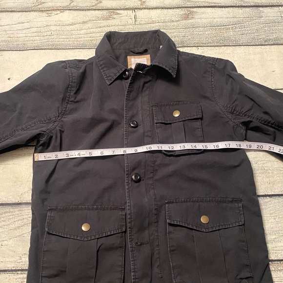 Gap black utility button zipper down jacket XS - Picture 10 of 10